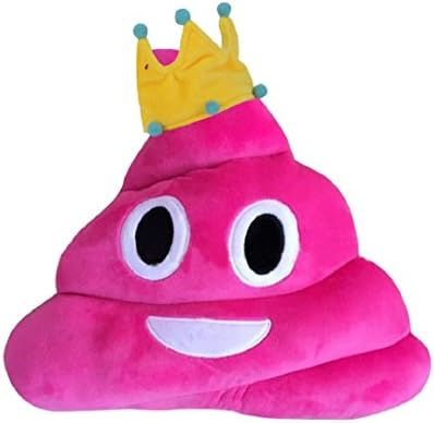 Yistu Poo Emoji Pillow, Doll Toy Gift Cute Amusing Emoticon Cushion (2)