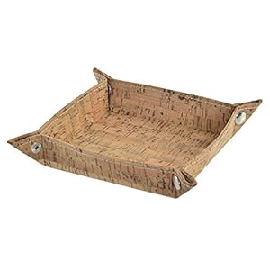 item Tray vaciabolsillos, Cork, Brown, 18.0 x 18.0 x 4.0 cm