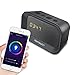 Produktbild Bluetooth Lautsprecher mit LED Wecker, HAMSWAN H2C Portable Bluetooth Lautsprecher mit Wecker, Bluetooth V 4.2, AUX, MicroSD-Kartensteckplatz, 8H Akkulaufzeit für Schlafzimmer/Outdoor-Aktivitäten