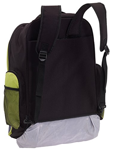Rucksack Trolley mit gepolstertem Laptopfach verstellbaren Schultergurte Einhand Teleskopsystem Rucks  cke