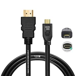 PiBOX India, Micro HDMI to HDMI Cable 