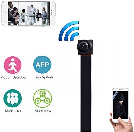 WIFI Spy Camera, HD1080P WIFI Hidden Camera Mini Wireless Security Camera Nanny Cam with Motion Detection