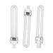 TINKSKY Nail Art Dryer Lamp Bulb Tube 9W U-shaped 365nm UV Lamp Light - 4 pcsset
