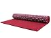 Produktbild Premium Rasenteppich für Balkon Meterware GREEN - Rot, 2,00m x 3,50m Vlies-Rasenteppich mit Noppen, Balkon Bodenbelag, Outdoor Teppich