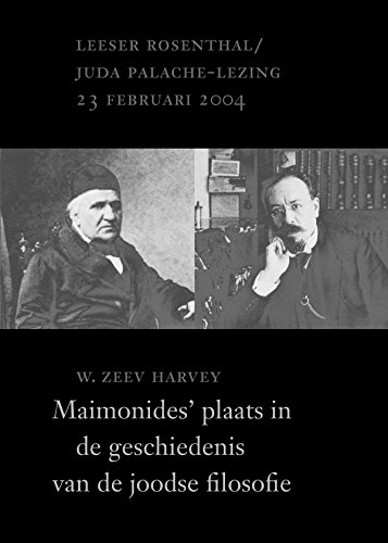 Ebook De invloed van Mozes Maimonides (1138 1204) op de middeleeuwse en de moderne filosofie