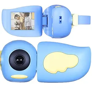 Redtick Kids Handycam Digital Video Camera for Kids 1080p Blue