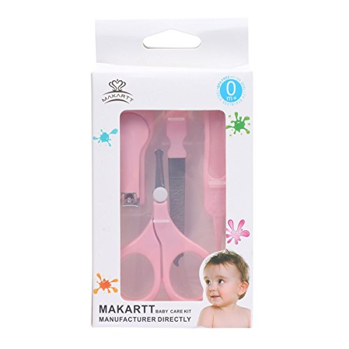 MAKARTT Baby Nail Clippers Manicure Set 4 In 1 Healthcare Kit