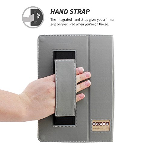 iPad Air 2 Hülle (Blau), Snugg – Smart Case mit lebenslanger Garantie + Sleep / Wake Funktion - 5