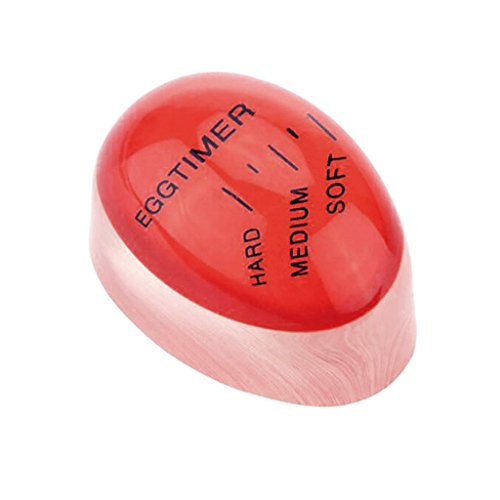 Preisvergleich Produktbild Fenteer Eierkocher Eieruhr Eier Thermometer (rot)