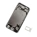 Produktbild Phone 6 Space Grau Gehäuse Vormontiert | Backcover Akkudeckel + Tasten + Ladebuchse + Werkzeug inklusive | Komplett Einheit als Ersatz oder Reparatur | für Apple iPhone 6 | inklusive Werkzeug-Set für den Austausch & Einbau | NEU Rahmen (iPhone 6, Space Grau)