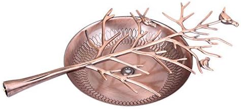 Bronze Jewellery Organizer Birds Tree Stand Display Earring Necklace Holder Jewellery Stand Rack Storage