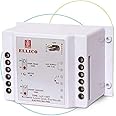 ELLICO Plastic Fully Automatic Water Level Controller And Indicator With Free Of 3 Sensors (White)