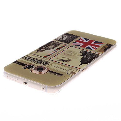 AllDo Funda Silicona para Samsung Galaxy S6 Edge Plus Carcasa Protectora Caso Suave TPU Soft Silicone Case Cover Bumper Funda Ultra Delgado Carcasa Flexible Ligero Caja Anti Rasgu os Casco Anti Choque - Londres reviews AllDo Funda Silicona para Samsung Galaxy S6 Edge Plus Carcasa Protectora Caso Suave TPU Soft Silicone Case Cover Bumper Funda Ultra Delgado Carcasa Flexible Ligero Caja Anti Rasgu os Casco Anti Choque - Londres