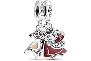 JOME Charm en Plata 925 | Inspirado en el Mundo Mágico de Disney | Compatible con Pulseras Europeas