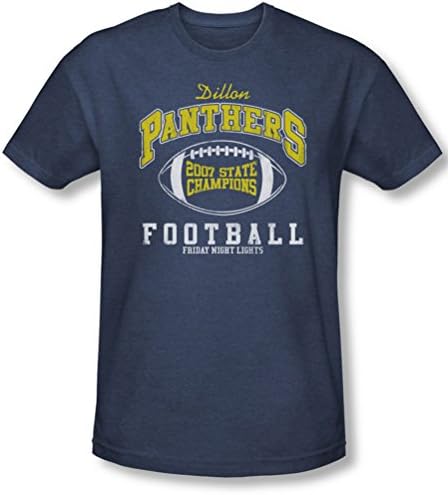 Friday Night Lights - Mens State Champs T-Shirt In Navy, Large, Navy