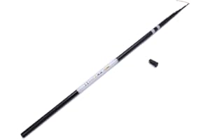 Ocobudbxw Caña de pescar 3.6-7.2m poste fibra de vidrio ultra ligero telescópico carpa aparejos al aire libre