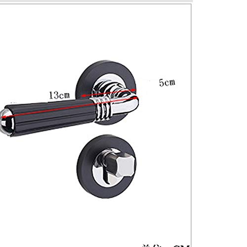 5GHjkj Cerradura de la Puerta Cerradura de la Puerta de baño de Madera