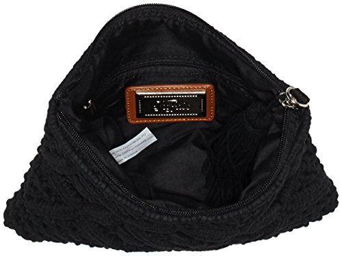 Buffalo Women’s S017-269 Textile Clutch Bag, Black (Black 01), 2x21x26 cm (B x H x T)
