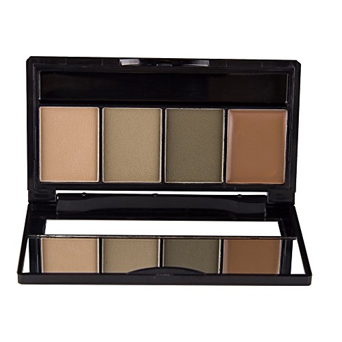 VALUE MAKERS® 4 Farben Augenbrauen-Puder-Paletten mit dem Gel (02) - 2