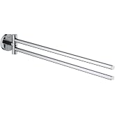 GROHE Start İkili Uzun Havluluk, 439 mm, Duş, Banyo Aksesuarları, Krom, 41183000