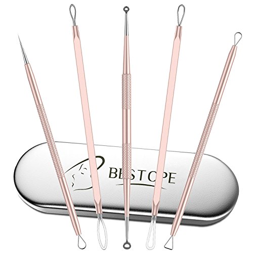 Preisvergleich Produktbild 5 Stücke Komedonenquetscher Mitesserentferner Set