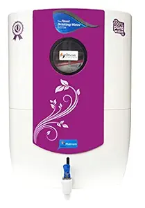 Ozean Platinum 12 LTR RO+UV+UF+Mineral+TDS Controller Electric Water Purifier with Installation kit (Purple)