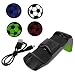 Produktbild Footprintse High-Heel Shaped Dual Controller Halter Ladegerät 2 USB-Griff Schnellladung Dock Station Stand Ladegerät für PS4 Controller-Farbe: schwarz
