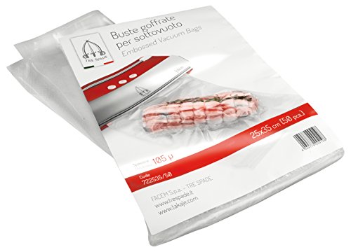 Buste per confezionatrici sottovuoto mis. 20x30 cm, diametro 20x30 cm