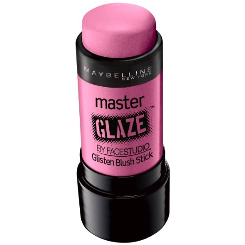 Maybelline New York Face Studio Master Glaze Glisten Blush Stick, Pink Fever, 5ml, 5ml, Pink Fever