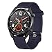 Produktbild bloatboy 22mm Kleine Silikon Uhrenarmband Handschlaufe für Huawei-Uhr GT (Dunkelblau, L(22 * 230mm))