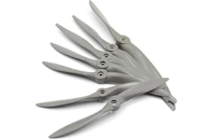 SPARKHOBBY 2PCS GF Hélices de Brillo de Nailon de Fibra de Vidrio 8X6 / 9X5 / 9X6 / 10X6 / 11X6 / 13X4 / 13X6 / 15X10 para FPV Racing Drone RC Piezas de avión DIY (2 Piezas 8X6)