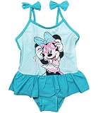 biene kostüm gr 98 Top aktuelles Design Minnie Mouse Bademode Badeanzug Mädchen Disney (Türkis, 98)