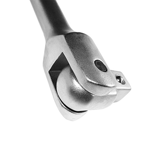 S&R SPEZIAL Gelenkgriff 3/4″ Ø 20 mm,600mm Steck-Drehgriff Schiebegriff mit Gelenk, Extra Schwer und Belastbar Bruchfest, mattiert, INDUSTRIE QUALITÄT - 3