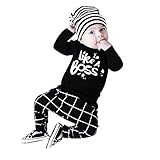 ✿ El paquete incluye: 1pc Camisetas + 1pc Pantalones + 1pc Sombrero