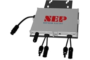 SHP NEP 800W Wechselrichter| 800W Mikrowechselrichter | Mit integriertem Relais | IP-67 | WiFi | App-Steuerung | Pv Wechselrichter 800w | Mikrowechselrichter für Balkonkraftwerk