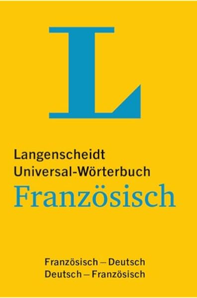 Langenscheidt Universal Worterbuch Franzosisch Franzosisch Deutsch Deutsch Franzosisch Langenscheidt Universal Worterbucher Amazon De Langenscheidt Redaktion Bucher