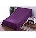 Produktbild Hty Fhz Einfarbig Möbel Staubtuch, Sofa Staubtuch Abdeckung Aschetuch Bett Staubschutz Staubtuch Große Tuch Tuch Grau Tuch Haushalt (Farbe : Purple, größe : 350 * 280cm)