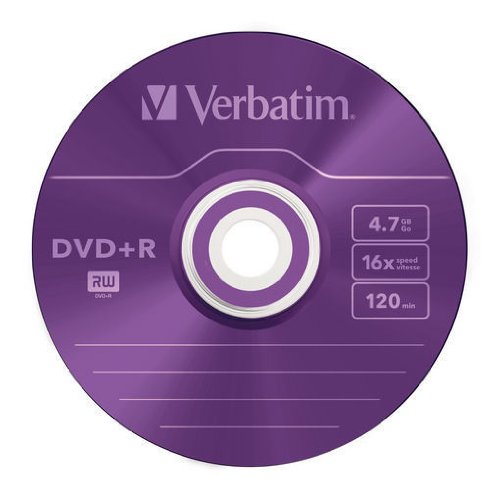 Verbatim DVD+R Advanced AZO 16x Speed Colour Surface 5er Pack Slim Case DVD-Rohlinge - 8