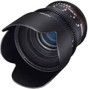 Samyang 50mm T1.5 AS UMC VDSLR Cine Lens for Canon DSLR Cameras