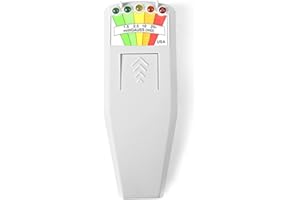 KKnoon K2 EMF - Detector de radiación portátil (5 ledes, KII EMF, para campos electromagnéticos, monitor de campo magnético EMF