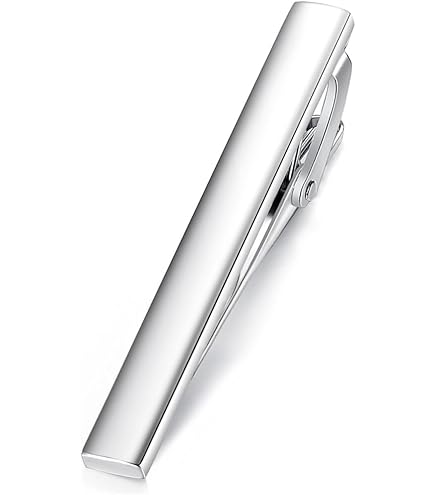 Acooruiteng Lot De 3 Pinces à Cravate De Style Classique Pour Homme - Pour Mariage, Affaires Et Vie Quotidienne - Doré, Argenté, Noir, Métal, Pas De Gemme