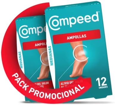 DUPLO- COMPEED Ampolle medie x24 (ON THE GO) - Confezione da 2 - Cura dei piedi, Alleviamento del dolore, confezionati singolarmente