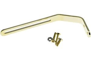 KAISH Battipenna per chitarra Grattacielo, staffa con viti per Archtop Jazz Hollow Body Chitarra Oro