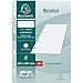 Produktbild EXACOMPTA - 50 Fiches Bristol blanches - 21 x 29,7 - Non perforées - 5 x 5