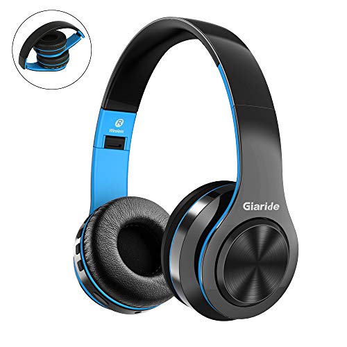 Auriculares inalámbricos bluetooth cancelación de ruido estéreo con entrada de tarjeta tf