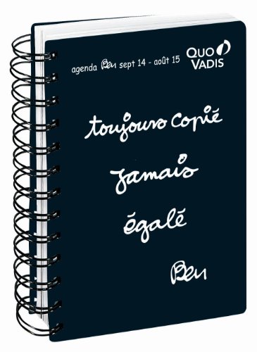 Télécharger Quo Vadis Ben Agenda scolaire Journalier Toujours copie jamais égale Gratuit
