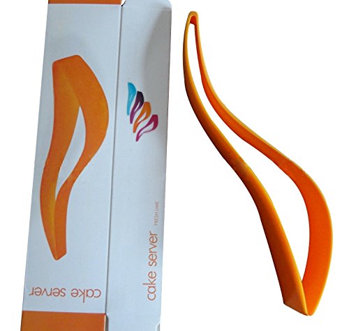 Schaufel Pie Kabi Schneidwerkzeuge Messer Schneidemaschine Brotschneidemaschine Kuchen Hobel Cutter New einfache Schaufel Stil Werkzeuge (Orange)