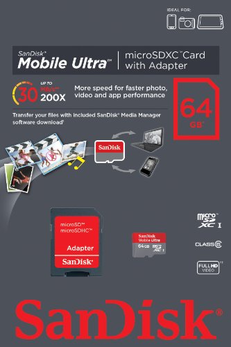 SanDisk Mobile Ultra microSDXC 64GB Class 6 Speicherkarte - 2