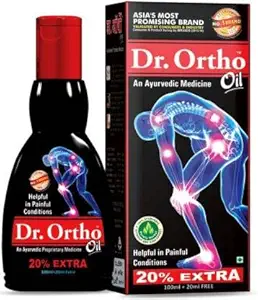 Jayshree Infotech Dr. Ortho Joint Pain Relief Oil 120ml - Ayurvedic Joint Pain Massage Oil Liquid (120 ml)