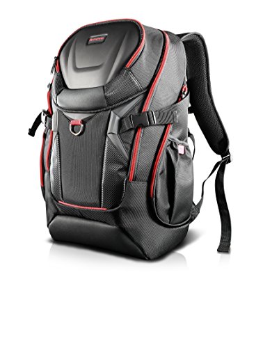 Lenovo Y Gaming Active Backpack (Y Gaming Design, Notebooks bis zu 17 Zoll, Extrafach für Gaming-Headset) schwarz-rot - 2